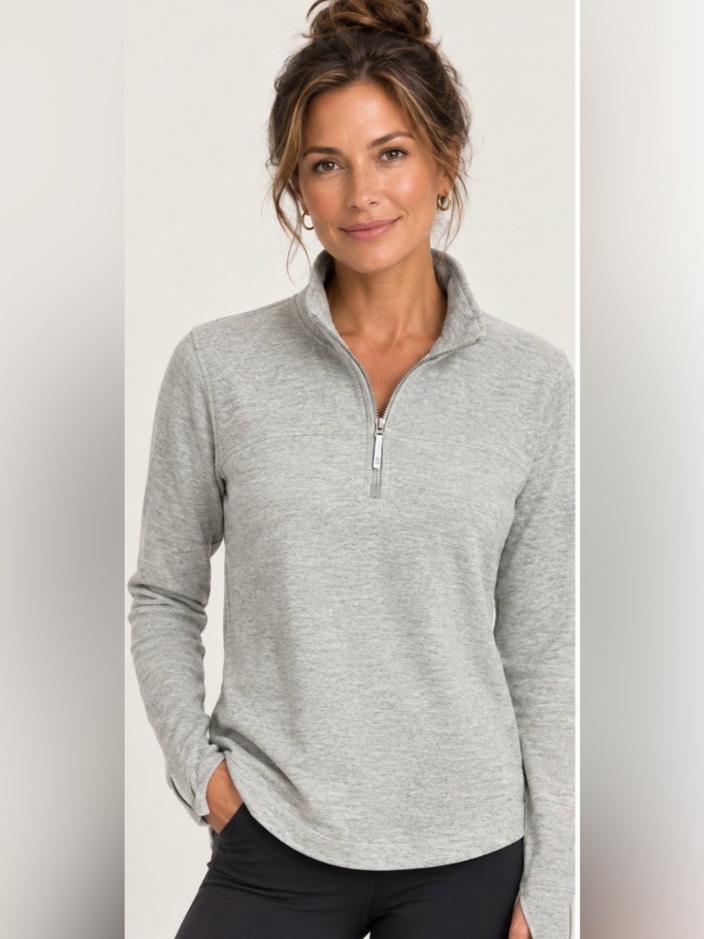 Vineyard Vines dreamcloth shep shirt pullover Light Heather Gray